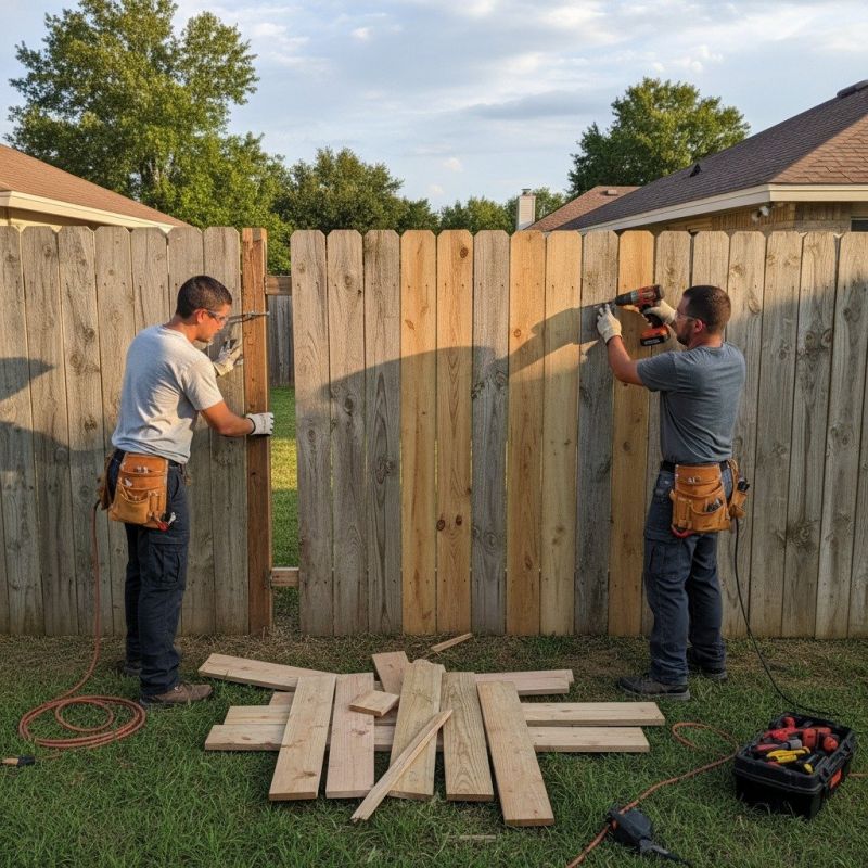 Field Fence Repair