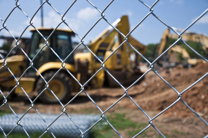Commercial Fence Construction detail